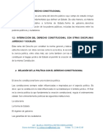 Concepto de Derecho Constitucional