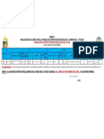 Nota: La Adjudicación Se Realizará en La Sede de La Ugel Huaraz, A LAS 09:00 HORAS