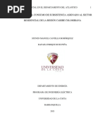 Evaluación Del Consumo de Subsistencia Asignado Al Sector Residencial de La Región Caribe Colombiana