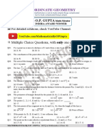 (MCQ) - Coordinate Geometry