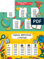 Jadual Tugas Kelas