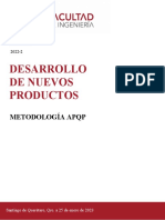 Ensayo de Metodología Apqp