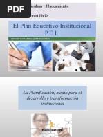 Tema 1 La Planificación Educativa 1-2022