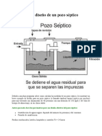 Calculo para Diseno de Un Pozo Septico