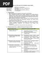 Kompetensi Dasar (KD) Indikator Pencapaian Kompetensi (IPK)