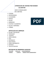 Detalles de Utencilios de Cocina Par Kiosko PDF