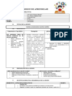 Sesion de Aprendizaje Leemos y Reconocemos Nuestros Cambios