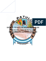 Estudio Técnico de Aguas Residuales Patulul