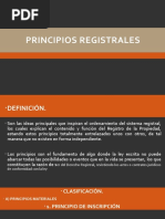 Principios Registrales