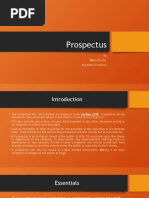 Prospectus