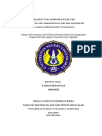 Laporan Analisis Total Suspended Solid