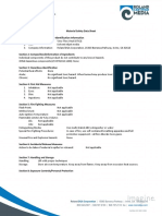 ESM-VTV2 Material Safety Data Sheet