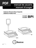 Manual BAXTRAN BPI PDF