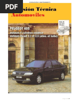 (TM) Peugeot Manual de Taller Peugeot 605 Traducido Del Original 1991 PDF