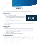 Informations LAU PDF