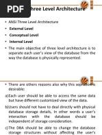 1.architecture of DBMS