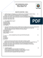 Social Science - Class VIII - PA 5 - Jan 19th PDF