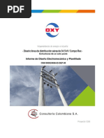 Informe Diseño Electromecánico y Plantillado PDF