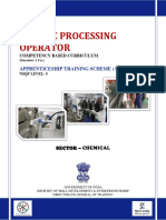 Curriculum - Plastic Processing Operator PDF