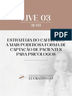 RESUMO Consultório Lucrativo 3.0 Aula 3 1 PDF