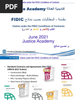 02 Claims Under FIDIC Contracts 202106