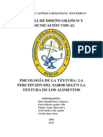 Psicología de La Textura - Grupo PGM