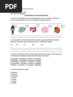 Atividade (Níveis de Organização Biológica)