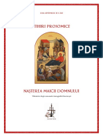 08.09 Naşterea Maicii Domnului - Stihri Prosomice PDF