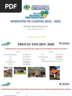 Presupuesto Participativo Rendicion Obras