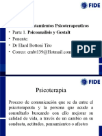 Clase 3 Psicoterapia FIDE