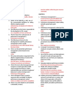 Quiz 1 5 - Performance MNGT