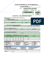 Modelo de Formulario Sobre Anuncio