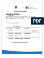 Historia Hoja de Trabajo - Grupo 9A PDF