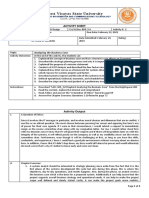 SAD Activity Sheet 2 Analyzing The Business Case