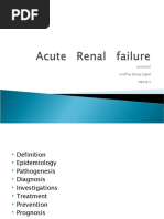 Acute Renal Failure