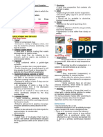 PHARMACOLOGY Medication Preparations