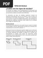 Tipos de Escala