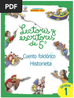 LECTORES - Y - ESCRITORES - 5to - Cuento Folclórico e Historieta