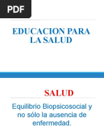 Educacion para La Salud