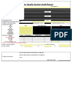 Supplier Quality System Audit Report: Quanta Computer Inc