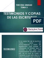 Testimonios y Copias de Las Escrituras-1 PDF