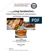 Preparing Sandwiches