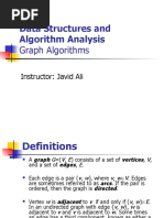 Graphs, DFS, BFS, SP, ST Algorithms