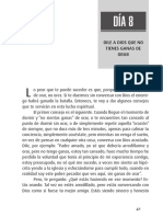 Día 8 - Dile A Dios Que No Tienes Ganas de Orar