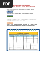 Me Organizo para Lograr Mis Metas - Ficha 23 Abrildocx