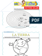 La Tierra en El Sistema Planetario Solar para Niños de 5 Años