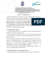 37-2022 Sead-Uab Edital para Selecao Publica de Professora Formadora Externo - Gestao de Pessoas PDF