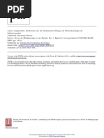 01-Équité Et Interprétation Aimer Comprendre. Recherche Sur Les Fondements Éthiques de L'herméneutique de Schleiermacher