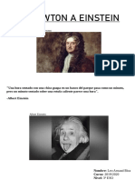 De Newton A Einstein