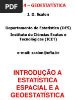 Introdução A Geoestatistica